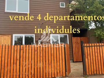 Casa en Venta en Vende 4 Departamentos individuales Fundo el Carmen