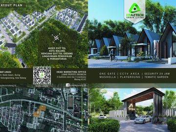 Rumah 300 Jutaan Di Buring Kedungkandang Malang Aztech
