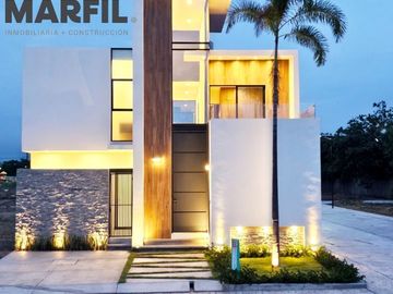 Venta de Casa de 3 Recámaras y Alberca en Coto Privado al Norte de Colima