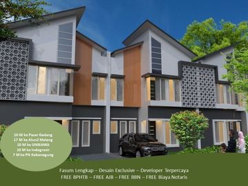 Dijual Cepat 2 Lantai Tipe 45/77 Rumah KPR Siap