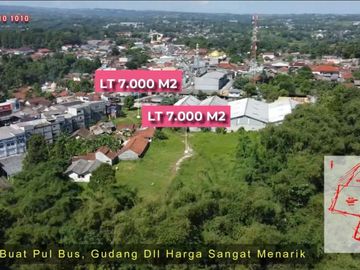 Tanah Commercial Pinggir Jl Raya Sukabumi Caringin Bogor