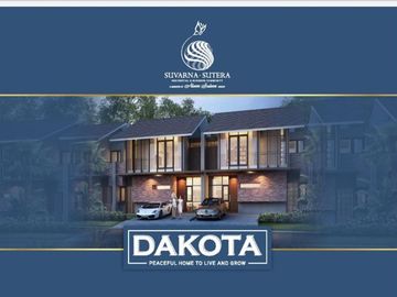 Dakota suvarna sutera Rumah 2 lantai di pusat CBD