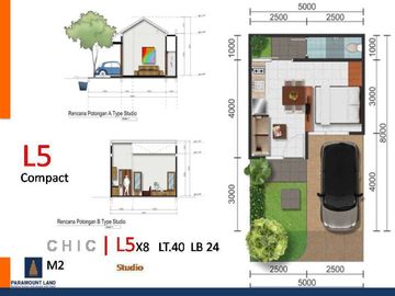 Amarillo Gading Serpong Rumah Mewah FullFurnish AC Kanopi Harga Murah