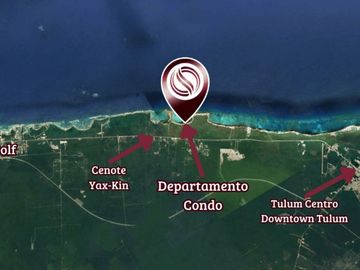 Departamento frente al mar, jacuzzi privado, alberca, pool bar, asadores, en ven