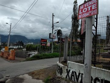 Venta de terreno en Tanguarín de San Antonio de la ciudad de Ibarra