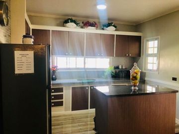 Corner Lot Furnished House for SALE in Pampang Angeles City Very Near to Clark and SM