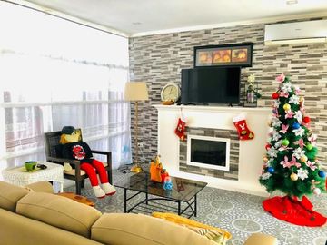 Corner Lot Furnished House for SALE in Pampang Angeles City Very Near to Clark and SM