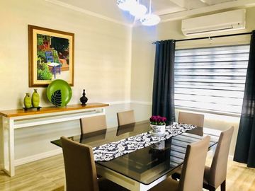 Corner Lot Furnished House for SALE in Pampang Angeles City Very Near to Clark and SM