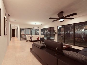 Residencias de una planta en entrega inmediata al Norte de Mérida