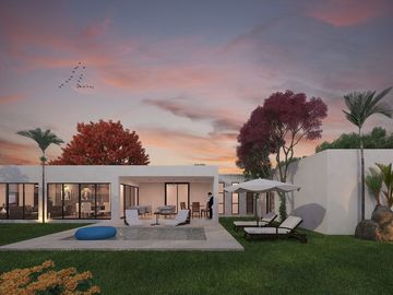 Residencias de una planta en entrega inmediata al Norte de Mérida