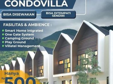 Hasilkan Pasive Income Otomatis Rumah Villa 2LT Puncak Cipanas Cianjur