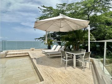 Venta de cabaña en conjunto frente de la playa, Don Jaca, Santa Marta