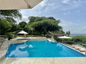 Venta de cabaña en conjunto frente de la playa, Don Jaca, Santa Marta