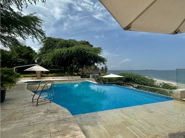 Venta de cabaña en conjunto frente de la playa, Don Jaca, Santa Marta