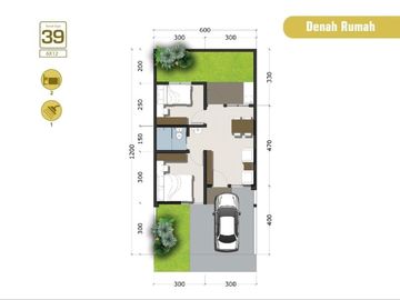 Cluster baru nuansa Resort Lengkap dengan Club House di Parung Panjang mulai dari 467 Jt-an