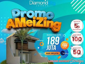 ON MAY SALE! DIAMOND CITY JUANDA 1, Hunian Impian Keluarga Nyaman dan Asri