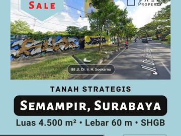 TANAH KOMERSIAL SEMAMPIR SUKOLILO SURABAYA