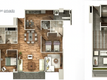 We Santa Fe Departamento en venta en Santa Fe Cuajimalpa