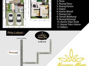 Hunian asri luxury mewah elite 2lt 700jtan dkt UPI dan TOL