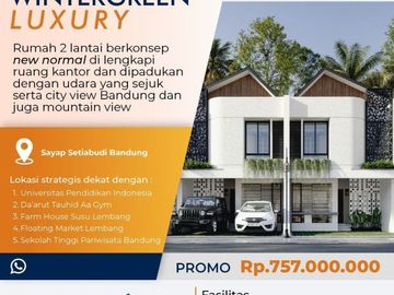 Hunian asri luxury mewah elite 2lt 700jtan dkt UPI dan TOL