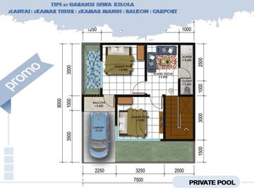Rumah Villa View Gunung Arjuna 2 Lantai Tipe 67