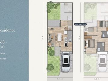 Rumah Cluster Cendana Parc Nort Parc Residence di Lippo Karawaci