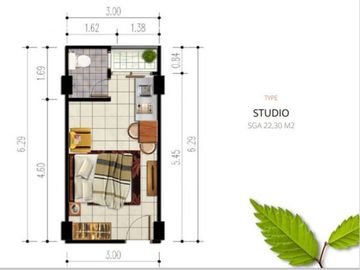 Jual Apartemen Bintaro Park View Tipe Studio dan 2 BR