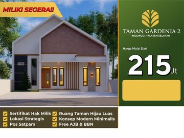 Yakin Cocok untuk keluarga muda di Taman Gardenia Nglinggi 2