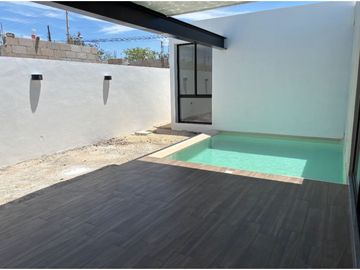 Venta casa de 1 piso Fiora Cholul Mérida Yucatán