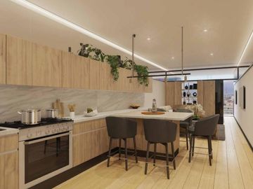 Departamento con rooftop, alberca, asador, en venta Polanco, Ciudad de México.