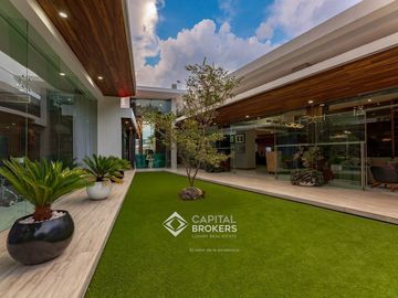 Casa de una planta amueblada  con Alberca en El Palomar Lujo sur