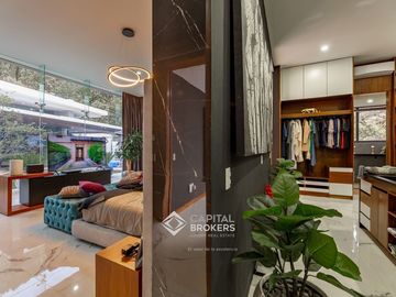 Casa de una planta amueblada  con Alberca en El Palomar Lujo sur