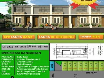 Rumah Bebas Banjir Di Pondok Petir Depok