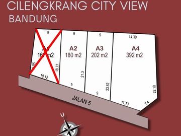 Dekat Jl A.H. Nasution Kaplingan 2 Jt/M2 Bonus View Bandung