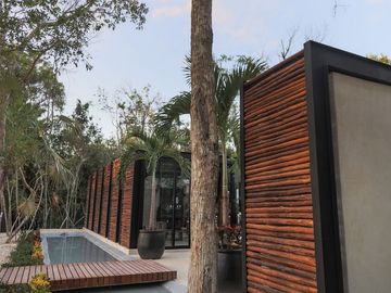 Departamento eco amigable, alberca con multiples areas comunes en exterior