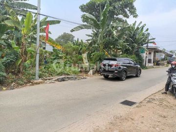 Lahan Kosong Bertekstur Padat Luas 1.830 Meter, Akses Tol Krukut, bisa Diperuntukkan Sebagai Bengkel, Lapangan Padel