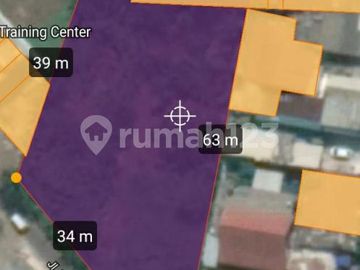 Lahan Kosong Bertekstur Padat Luas 1.830 Meter, Akses Tol Krukut, bisa Diperuntukkan Sebagai Bengkel, Lapangan Padel