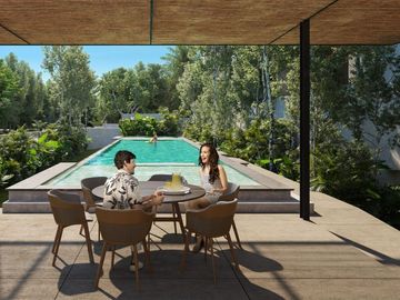 Apartamento con terraza en venta con amenidades, piscina, gym, area de yoga, bbq
