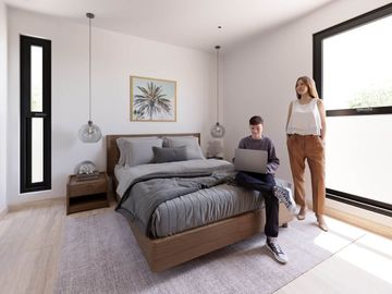 Apartamento con terraza en venta con amenidades, piscina, gym, area de yoga, bbq