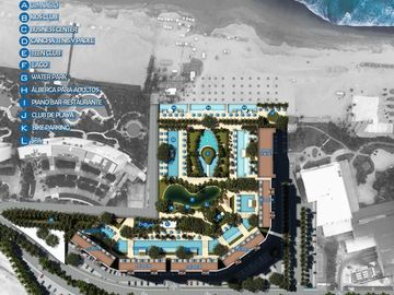 Departamento Nuevo sobre Playa Diamante Acapulco