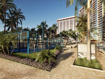Departamento Nuevo sobre Playa Diamante Acapulco