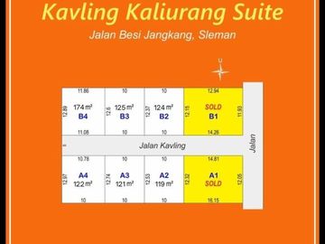 Tanah Kaliurang Kawasan Perumahan, Jalan Lingkungan 5 meter
