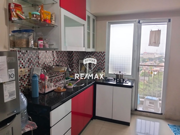 Dijual 2 Bedroom Oak Tower A – Full Furnish, Lt. 5, View Kolam Renang, Pulo Gadung