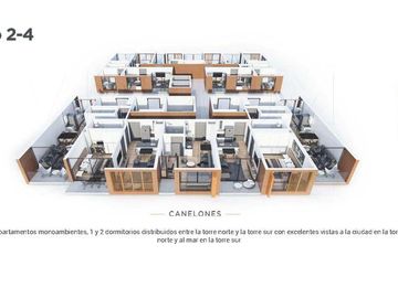2 dormitorios con terraza - Centro (Montevideo)