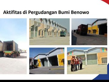 Gudang di Pergudangan Bumi Benowo Surabaya