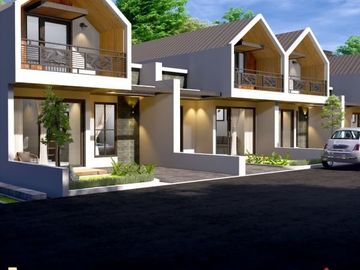 RUMAH MODERN 2 LANTAI PALING CANTIK DAN TERMURAH DI PRAMBANAN
