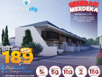 HARGA PROMO, No. 08213993----, Rumah di Dekat Sidoarjo Kota , Diamond City Juanda 1
