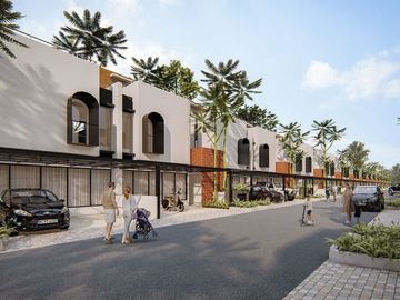 Rumah Gaya Santorini Yunani Di Bandung Dekat ikea