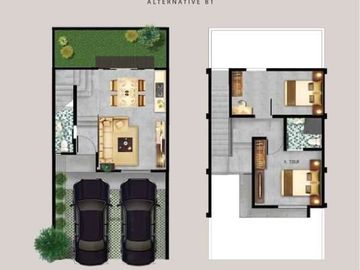 Rumah dijual di Bintaro, Tangsel. Townhouse lokasi Strategis