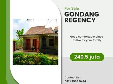 Jual Hunian Minimalis Depan PG.Gondang Klaten, 240jtan Siap KPR!!!